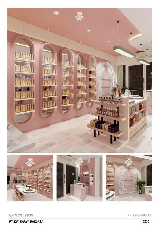 Beauty Store Pink