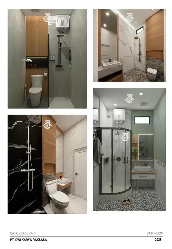 Kamar Mandi Marble